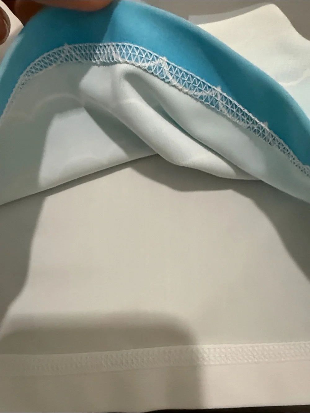 Koala Kids swim top long sleeves White & Light Blue Shark Swim Rashguard